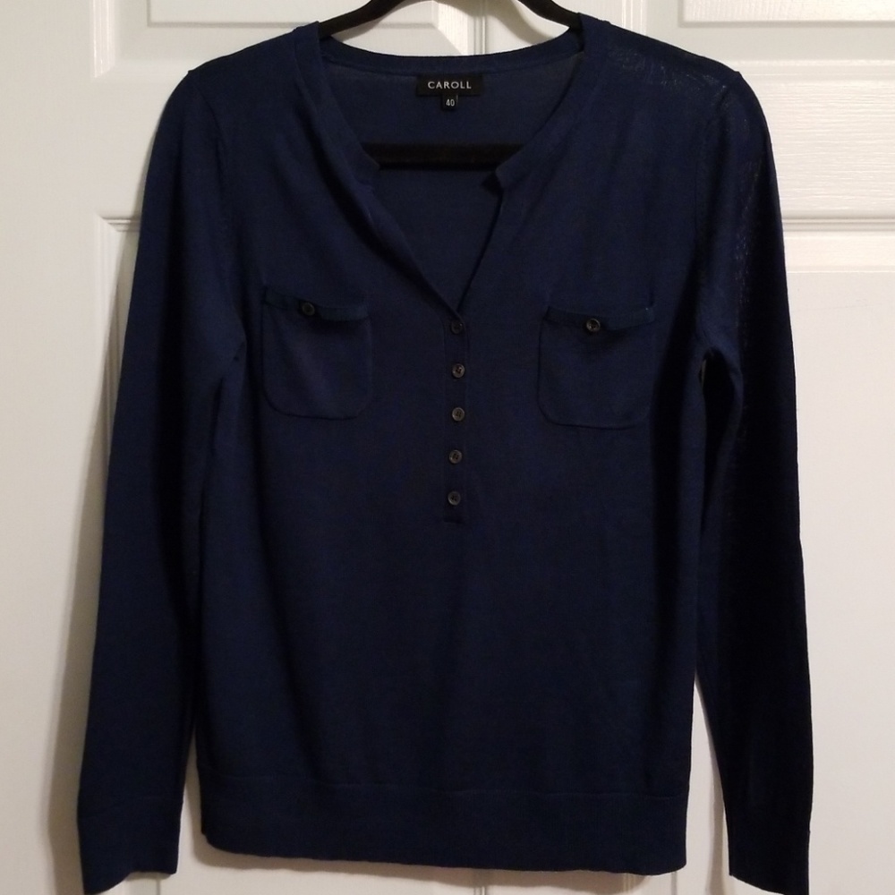 👩‍🦰Caroll Top NWOT